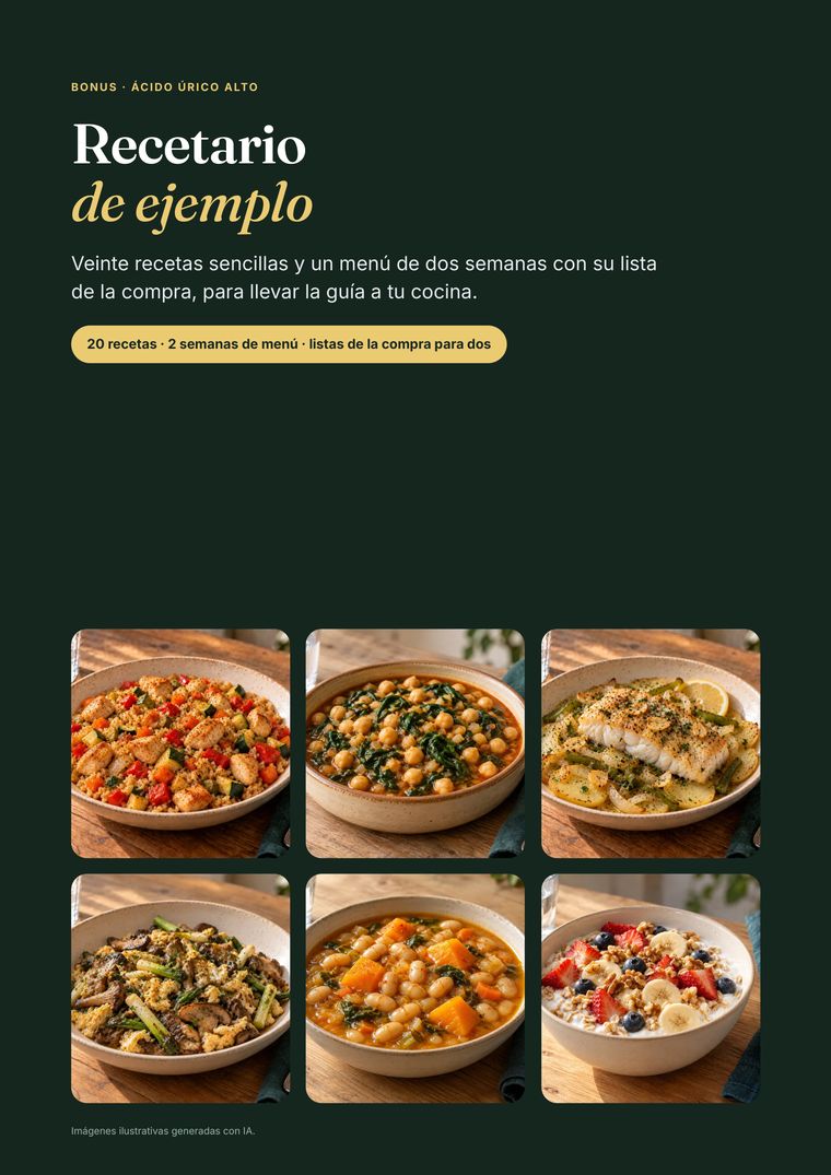 Portada del recetario de ejemplo